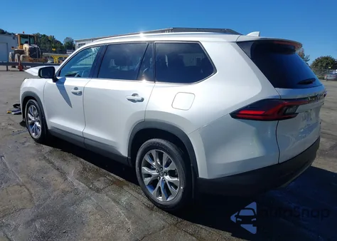 2025 Toyota Grand Highlander Limited from USA, damaged, VIN 5TDAAAA5XSS025263